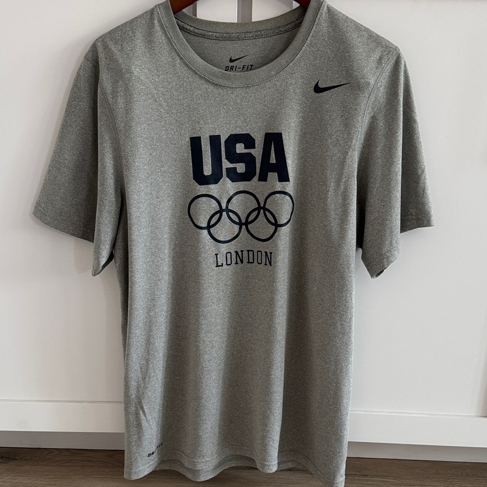 Nike Gray USA London Olympic Tee
